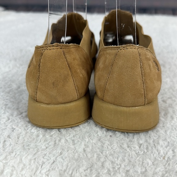 Earth Shoes Womens Fisherman Sandal size 7.5 Tan Leather Slip on Flat - Picture 5 of 9